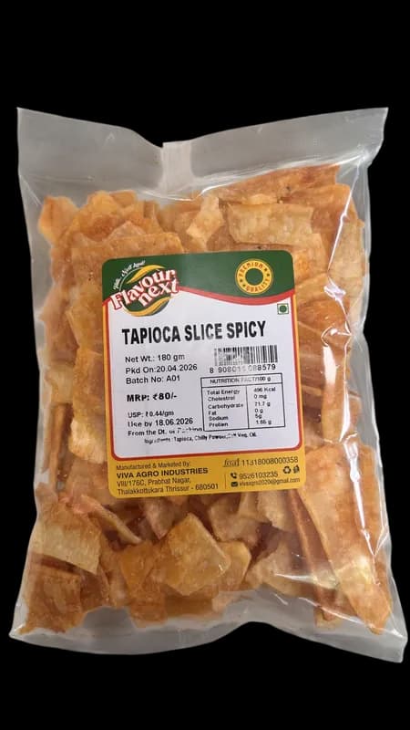 Tapioca slice spicy